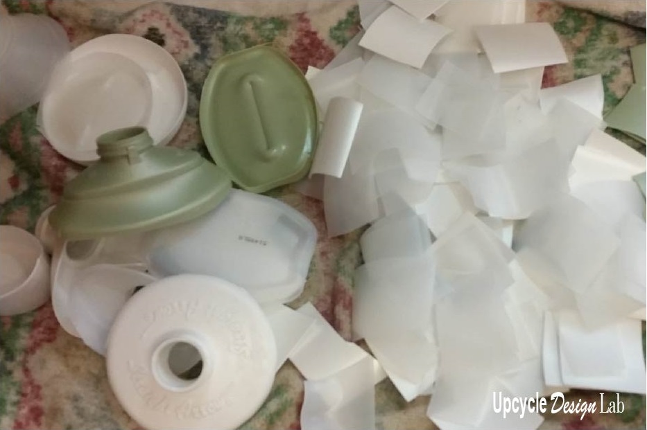 Melting HDPE Plastic