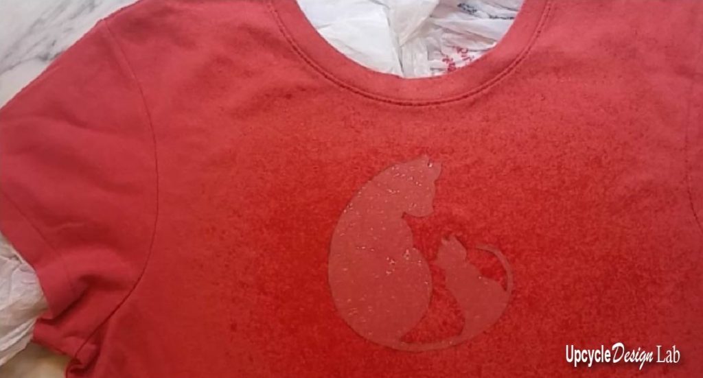 how to bleach a t-shirt