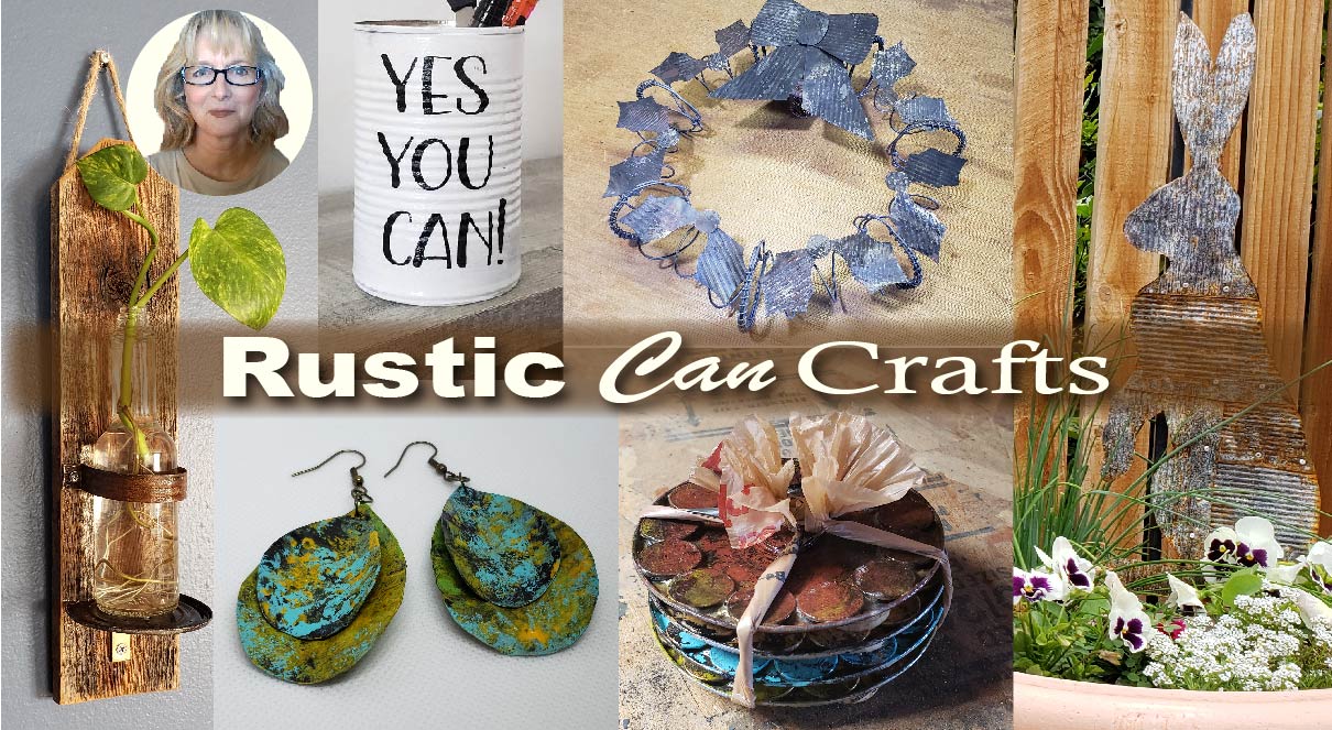 14 Unique Upcycled Rustic Tin Can Craft Tutorials